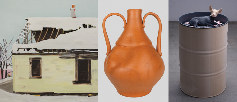 Art, Exhibition, Painting, Ceramics, Sculpture, Mitchnick, Kalman, Verginer